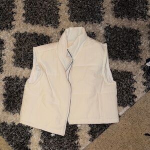 Thread & Supply Cream Crop Top